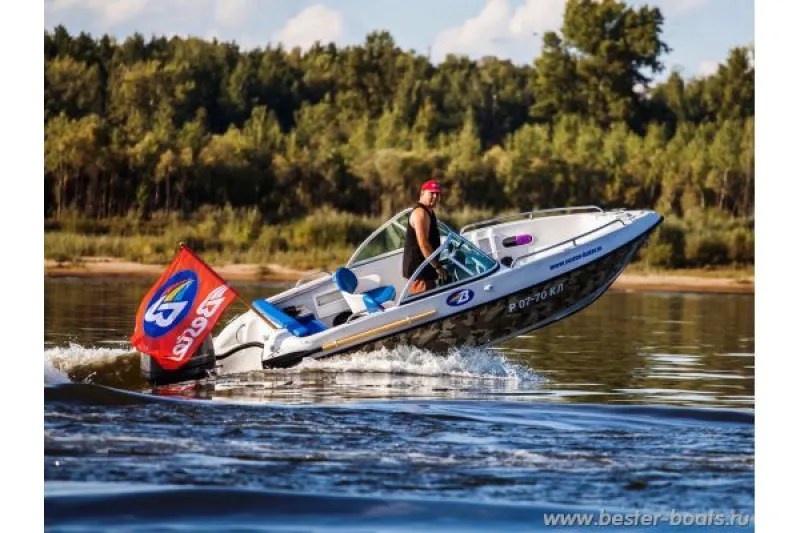 Пластиковая лодка BESTER-485A, фото: 57