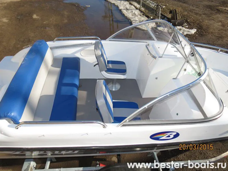 Пластиковая лодка BESTER-485A, фото: 14