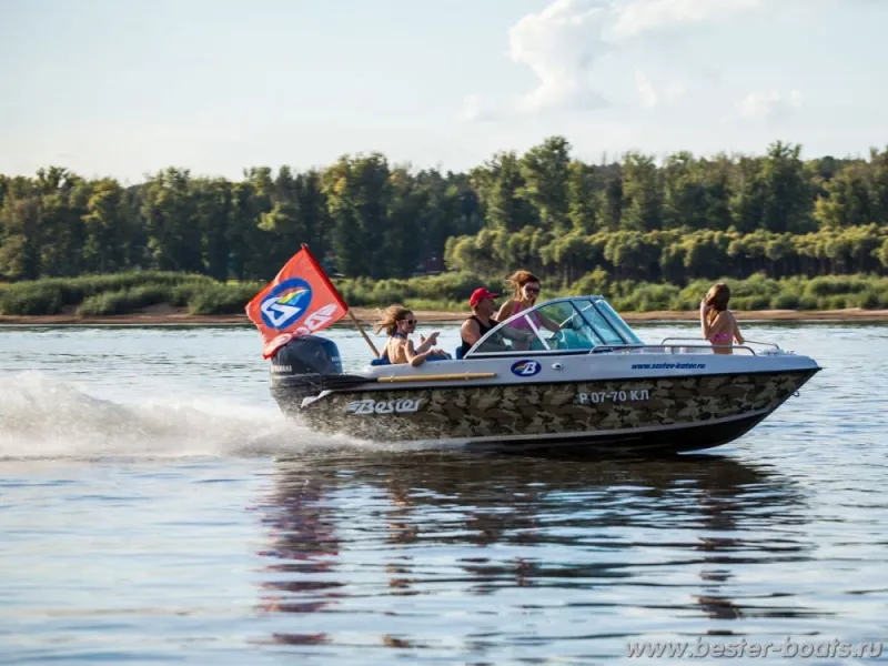 Пластиковая лодка BESTER-485A, фото: 27