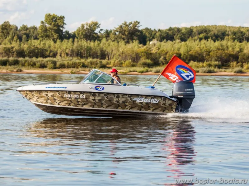 Пластиковая лодка BESTER-485A, фото: 26