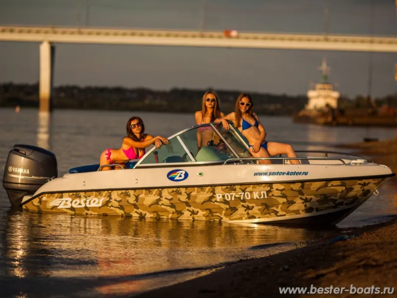 Пластиковая лодка BESTER-485A, фото: 21