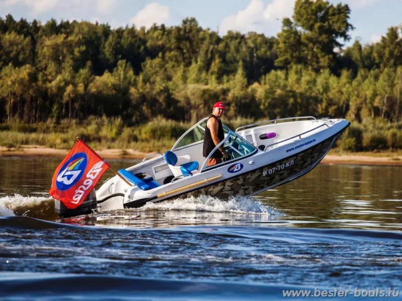 Пластиковая лодка BESTER-485A, фото: 20