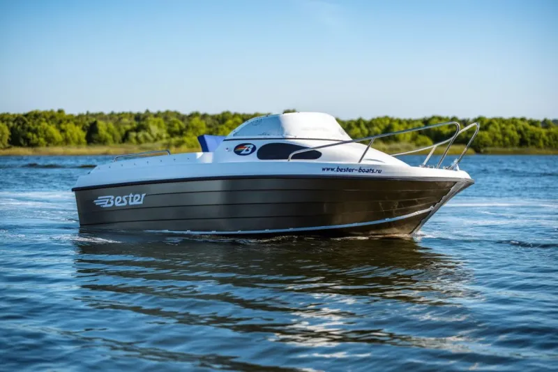Пластиковая лодка Каютный катер BESTER-500A, фото: 4