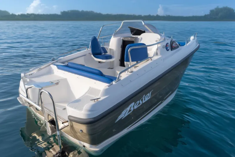 Пластиковая лодка Каютный катер BESTER-500A, фото: 1
