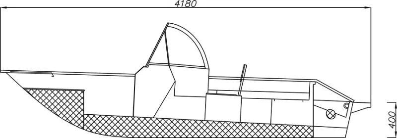 Катер Bester-390DC, фото: 50