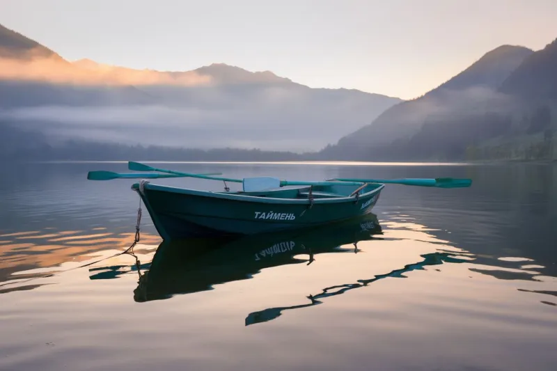 Гребная лодка Таймень, фото: 5