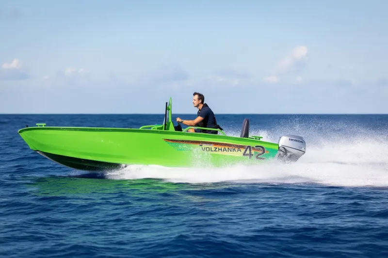 Моторная лодка Волжанка 42 Scout, фото: 2