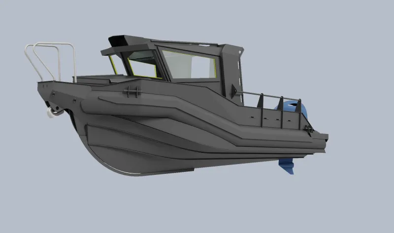 ПНД лодка СИВУЧ 590 кабина, фото: 1