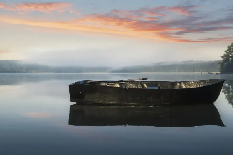 Пластиковая лодка ОМЬ Эконом, фото: 1