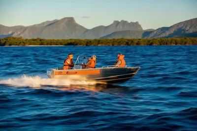 Весельная лодка Wellboat-42 Consol обложка