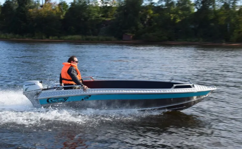 Алюминиевая лодка Wellboat-43-0, фото: 1