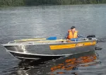 Алюминиевая лодка Wellboat-46