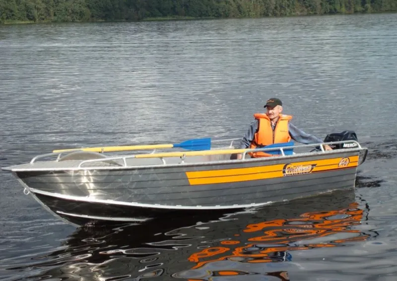 Алюминиевая лодка Wellboat-46, фото: 1