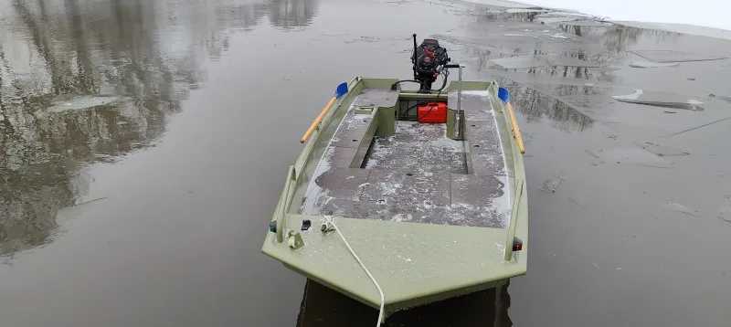 РУСБОТ-52 Jon Boat Болотоход, фото: 6