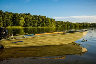 РУСБОТ-52 Jon Boat Болотоход