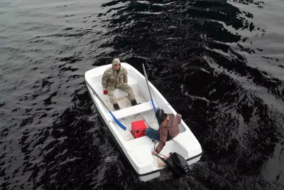 Лодка Кайман 42 (румпель)