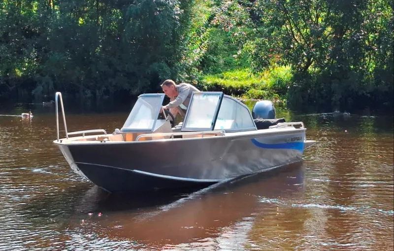 Алюминиевая лодка Моряна 601, фото: 1