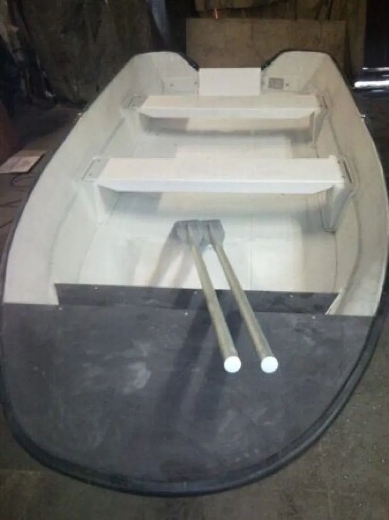 Пластиковая лодка Каскад 350 Рыбак, фото: 2