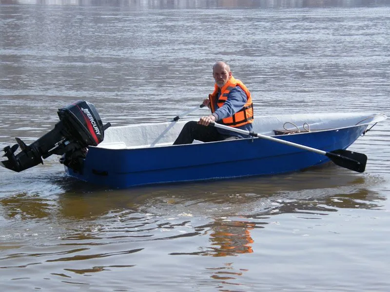 Пластиковая лодка Каскад 350 Рыбак, фото: 3