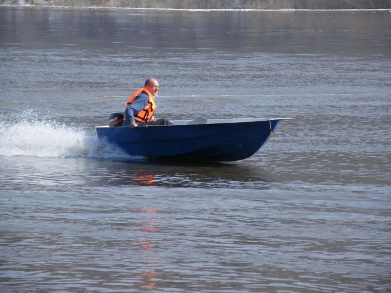 Пластиковая лодка Каскад 350 Рыбак, фото: 6