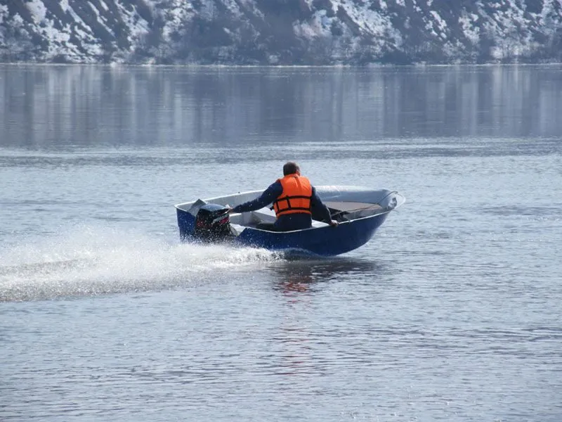 Пластиковая лодка Каскад 350 Рыбак, фото: 7