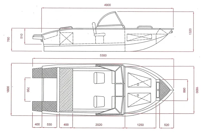 Схема Aluton 490Fish