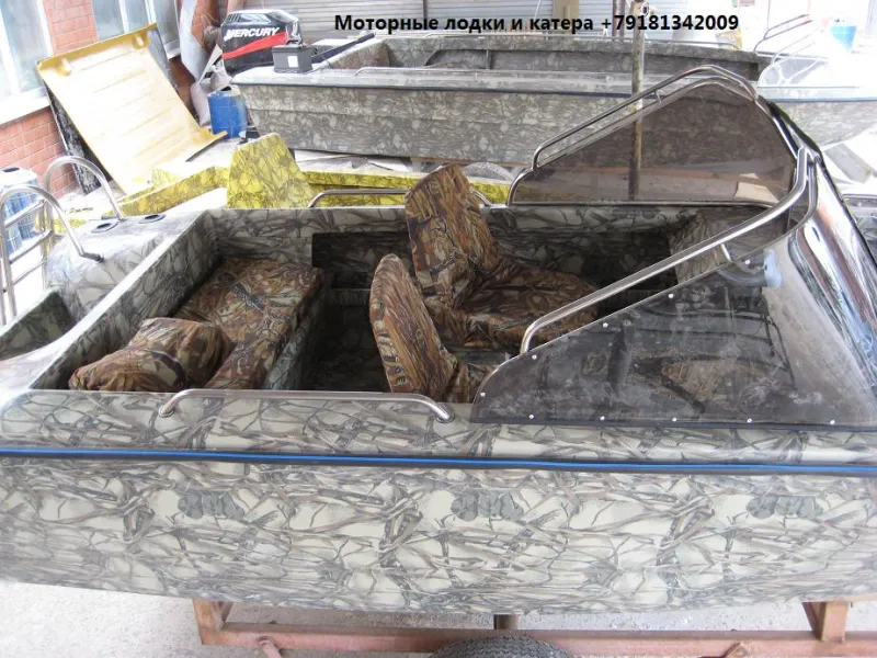 Пластиковая лодка Касатка-440, фото: 4