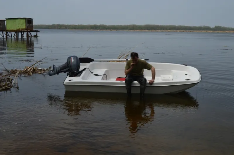 Пластиковая лодка Кайман 350М, фото: 7