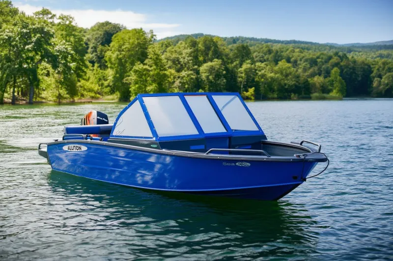 Алюминиевая лодка  Aluton 390DC, фото: 2