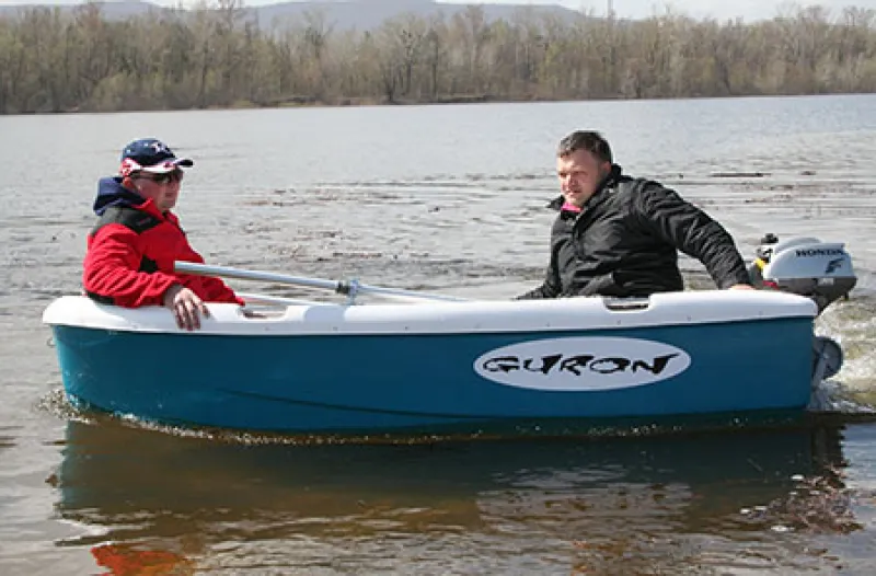 Пластиковая лодка GURON, фото: 1