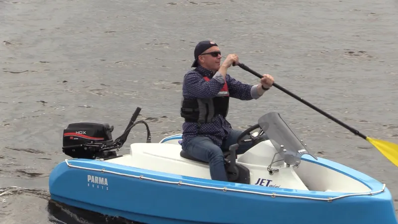 Пластиковая лодка PARMA JET mini, фото: 1