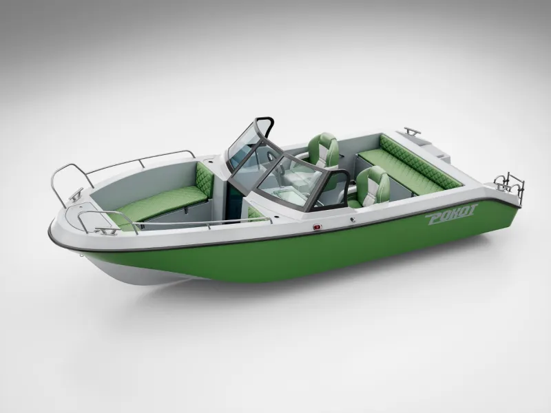 Пластиковая лодка Рокот 520 BR, фото: 23