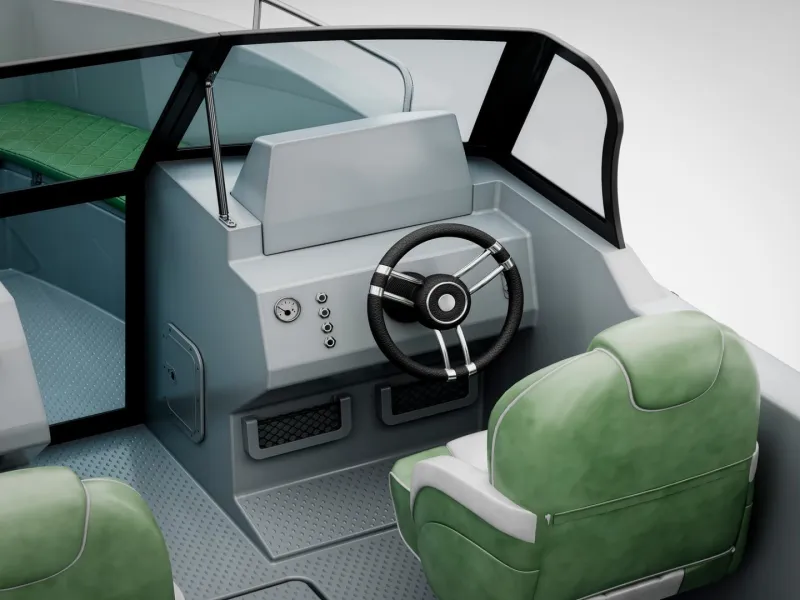 Пластиковая лодка Рокот 520 BR, фото: 16