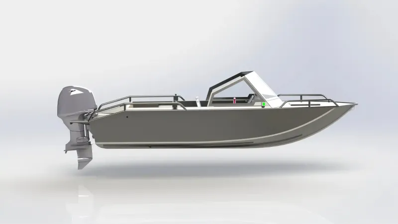 Пластиковая лодка ALEUT 4.5 Classic, фото: 1