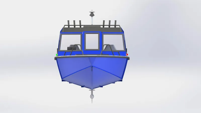 Пластиковая лодка ALEUT 5.0 Cube, фото: 2