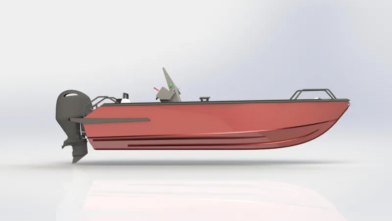 Пластиковая лодка ALEUT K650 CC, фото: 5