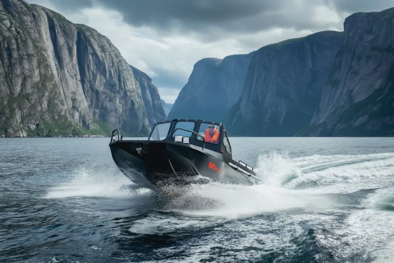 Каютный катер Борус-500 jet pro, фото: 2