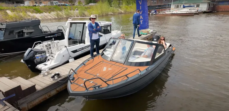 Пластиковая лодка Vivat 640 СВ, фото: 4