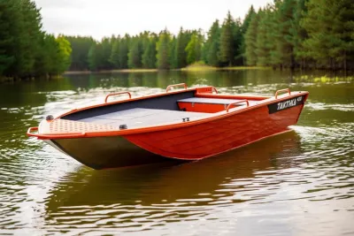 Румпельная лодка Тактика 430 Р Fish обложка