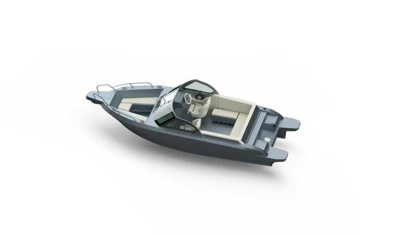 Алюминиевая лодка Vivat 680 BR, фото: 3