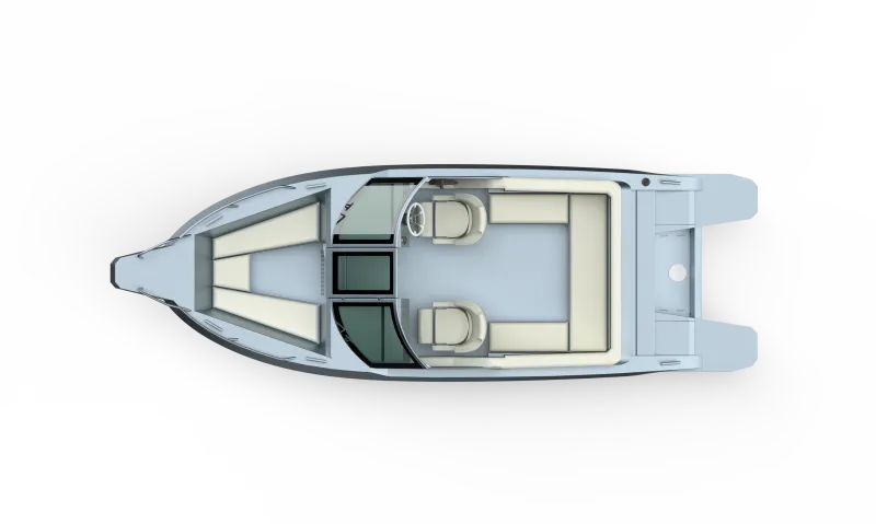 Алюминиевая лодка Vivat 680 BR, фото: 4