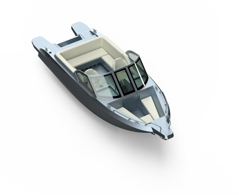 Алюминиевая лодка Vivat 680 BR, фото: 6