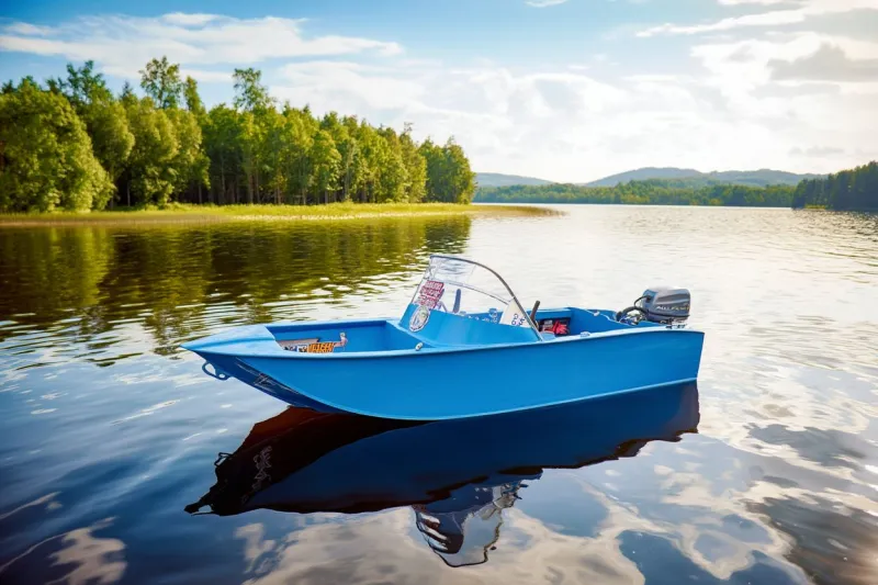 Пластиковая лодка Ресурс 400ДС, фото: 9