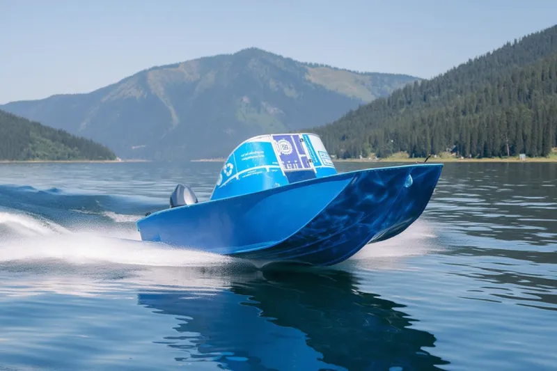 Пластиковая лодка Ресурс 400ДС, фото: 8