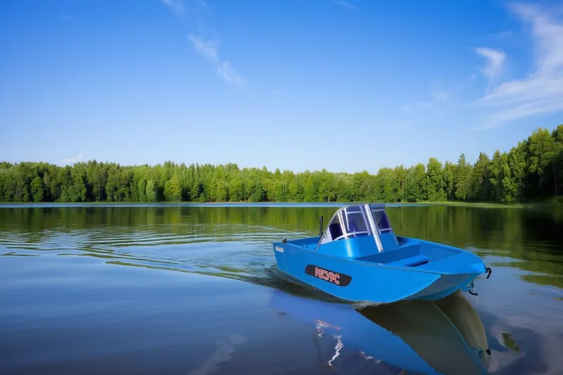 Пластиковая лодка Ресурс 400ДС, фото: 7