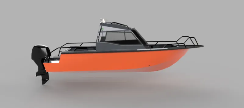 Алюминиевая лодка Беркут L-HT Open, фото: 31