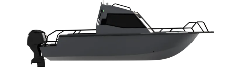 Алюминиевая лодка Беркут L-HT Open, фото: 43