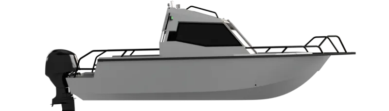 Алюминиевая лодка Беркут L-HT Open, фото: 44