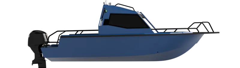 Алюминиевая лодка Беркут L-HT Open, фото: 30