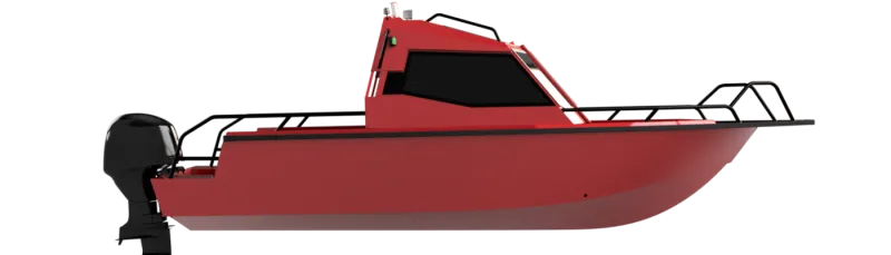 Алюминиевая лодка Беркут L-HT Open, фото: 47